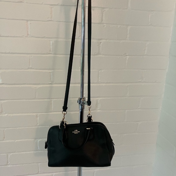 Coach Crossbody  Black Purse - Picture 5 of 16